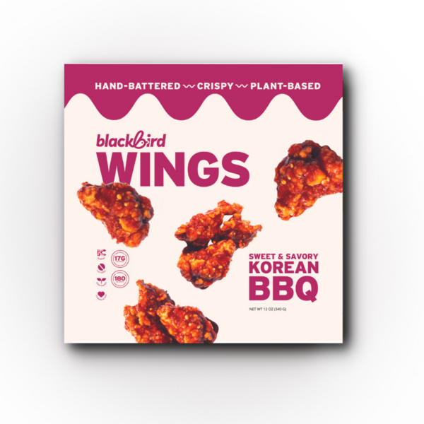 Frozen Appetizers & Sides Blackbird Foods Korean BBQ Wings hero