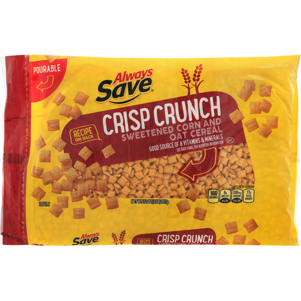 Cereal Always Save Cereal, Crisp Crunch hero