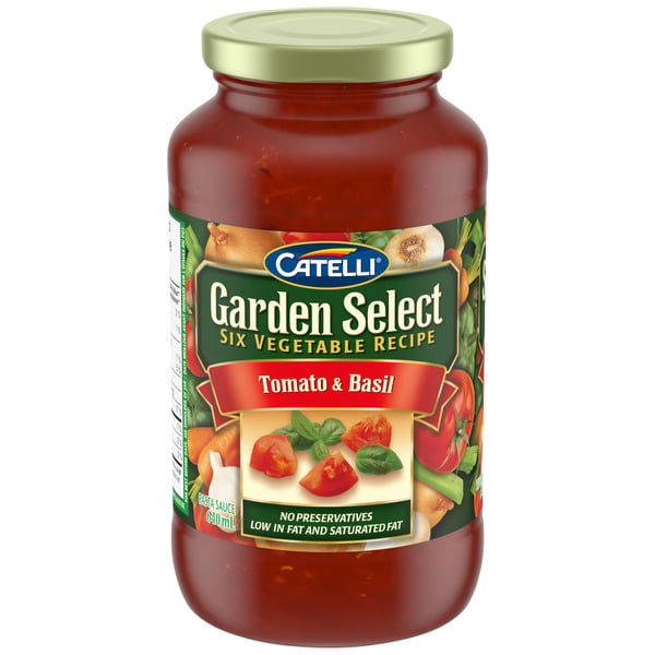 Condiments Catelli Garden Select Tomato & Basil Pasta Sauce hero