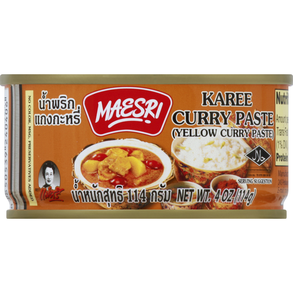 Canned Meals & Beans Maesri Yellow Curry Paste hero