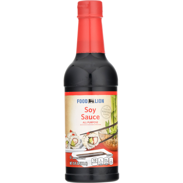 Asian Foods Food Lion Soy Sauce, All Purpose hero