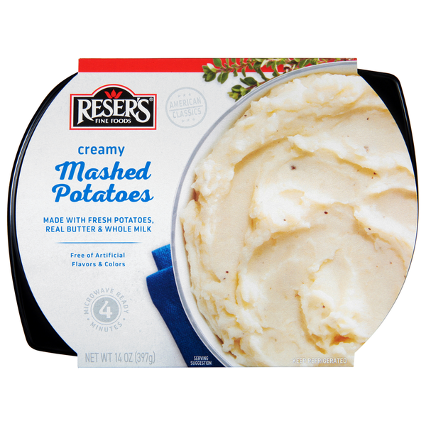 Prepared Soups & Salads Reser's Fine Foods Mashed Potatoes, Creamy hero