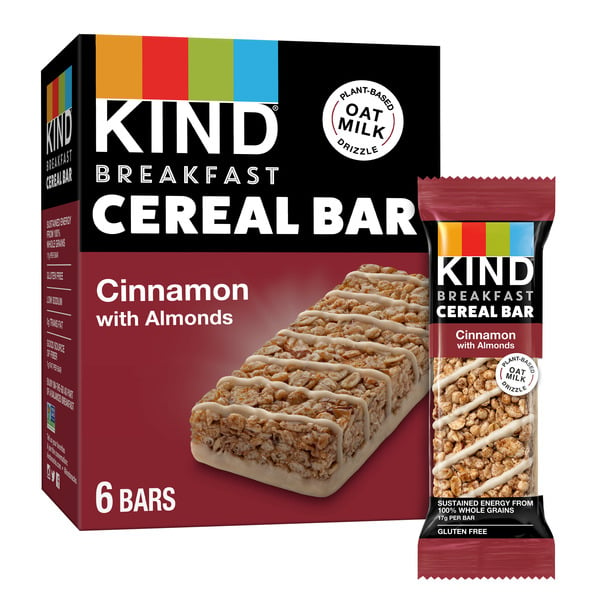 Cereal KIND Bar Cinnamon hero