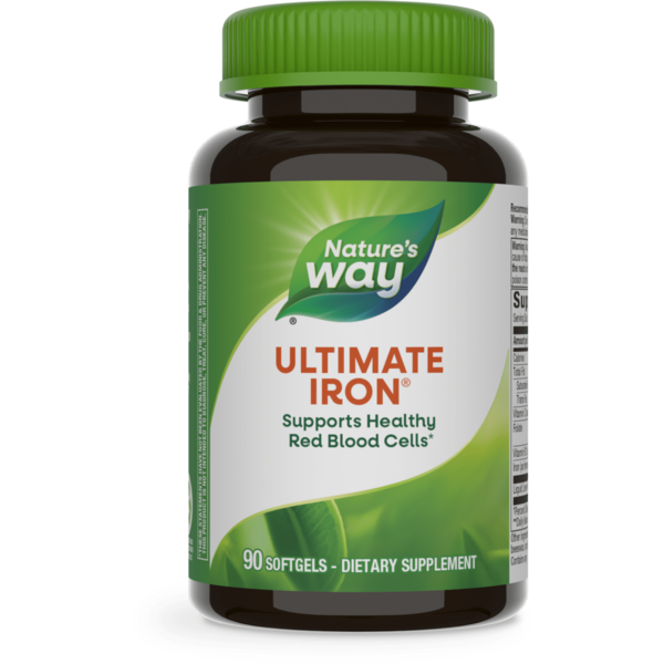 Vitamins & Minerals Nature's Way Ultimate Iron® hero