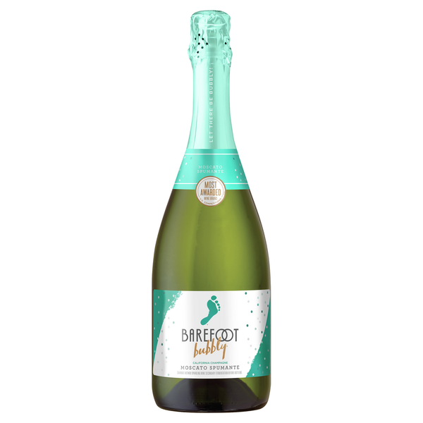 Specialty Wines & Champagnes Barefoot Moscato Spumante Champagne Sparkling Wine hero