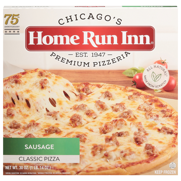 Frozen Pizza Home Run Inn Pizza, Classic, Sausage hero