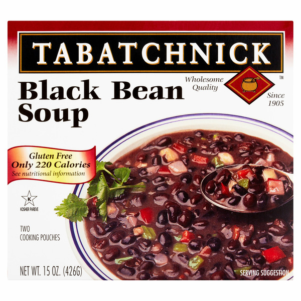 Appetizers & Sides Tabatchnick Black Bean Soup (Frozen) hero