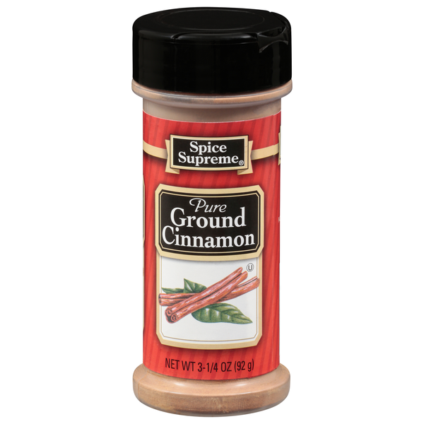 Spices & Seasonings Spice Supreme Cinnamon, Ground, Pure hero