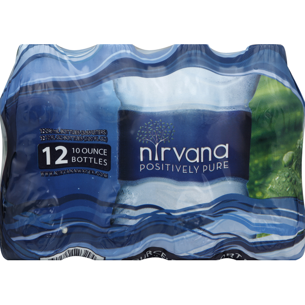 Water, Seltzer & Sparkling Water Nirvana Water, Natural Spring, Positively Pure hero