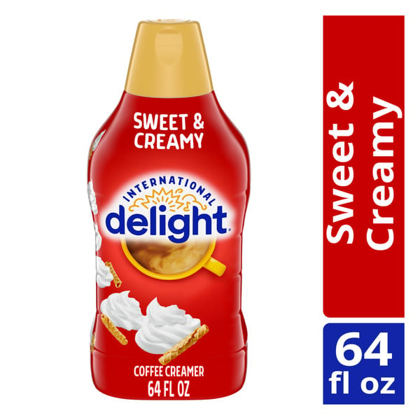 Cocoa & Drink Mixes International Delight Sweet & Creamy Coffee Creamer hero