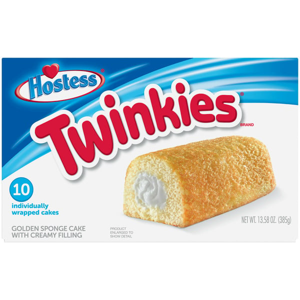 Breakfast Breads, Donuts & More Hostess TWINKIES Creamy Golden Sponge Cake Individually Wrapped hero