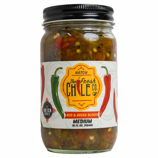 Condiments The Fresh Chile Company Medium Red & Green Blend Hatch Chile hero