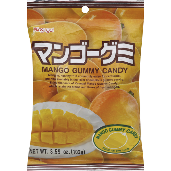 Candy & Chocolate Kasugai Gummy Candy, Mango hero