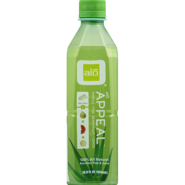 Dietary Supplements ALO Aloe Vera Pulp & Juice, Appeal hero