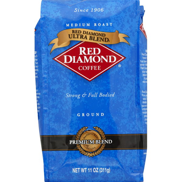 Coffee Red Diamond Coffee, Ground, Medium Roast, Ultra Blend hero