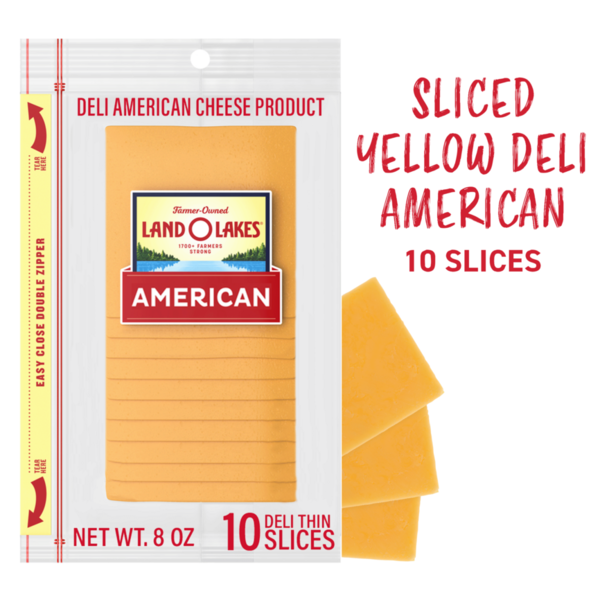 Cheese Land O Lakes Yellow Deli American Cheese Product hero