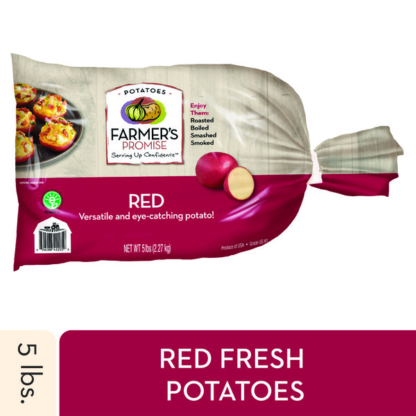 Fresh Vegetables Farmer's Promise Red Potatoes hero