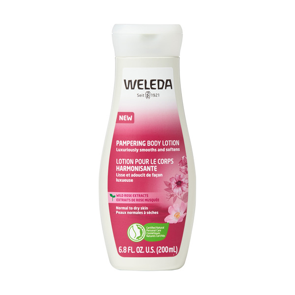 Weleda Pampering Body Lotion, Wild Rose hero