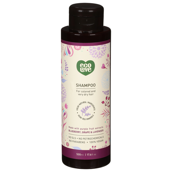 Hair Care Eco Love Shampoo, Blueberry, Grape and Lavender hero