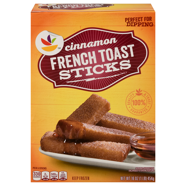 Frozen Breakfast Store Brand French Toast Sticks, Cinnamon hero