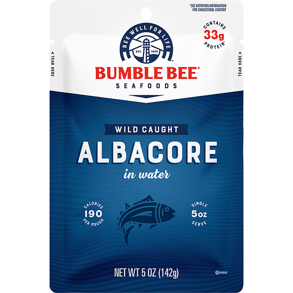 Canned Meat & Seafood Bumble Bee Albacore in Water, Wild Caught hero