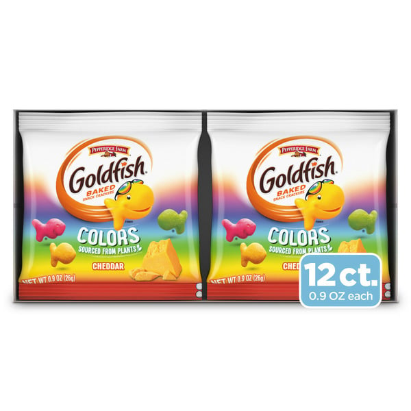 Crackers Pepperidge Farm Goldfish  Colors Cheddar Crackers hero