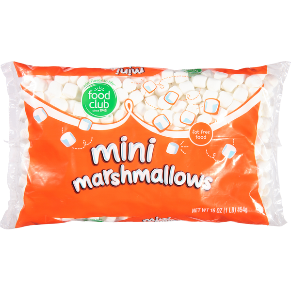 Baking Ingredients Food Club Marshmallows, Mini hero