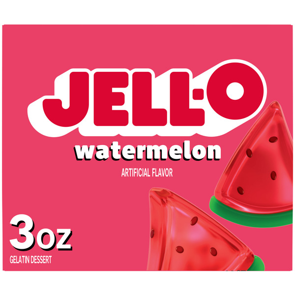 Doughs, Gelatins & Bake Mixes Jell-O Watermelon Gelatin Dessert Mix hero