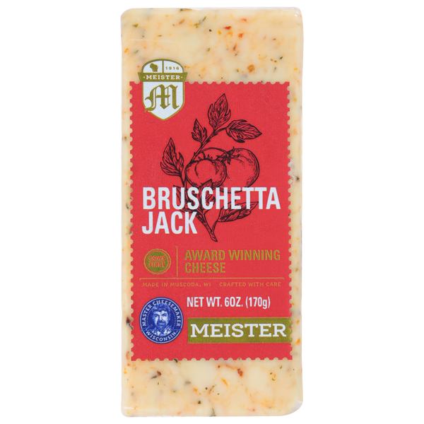 Packaged Cheese Meister Cheese, Bruschetta Jack hero