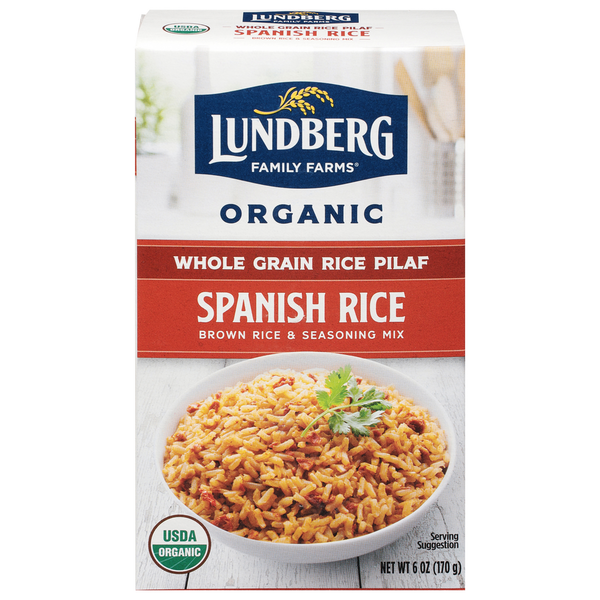 Grains, Rice & Dried Goods Lundberg Family Farms Spanish Rice, Organic hero