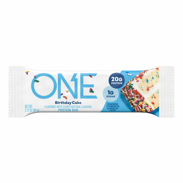 Protein, Energy & Granola Bars ONE Birthday Cake Flavored Protein Bar hero