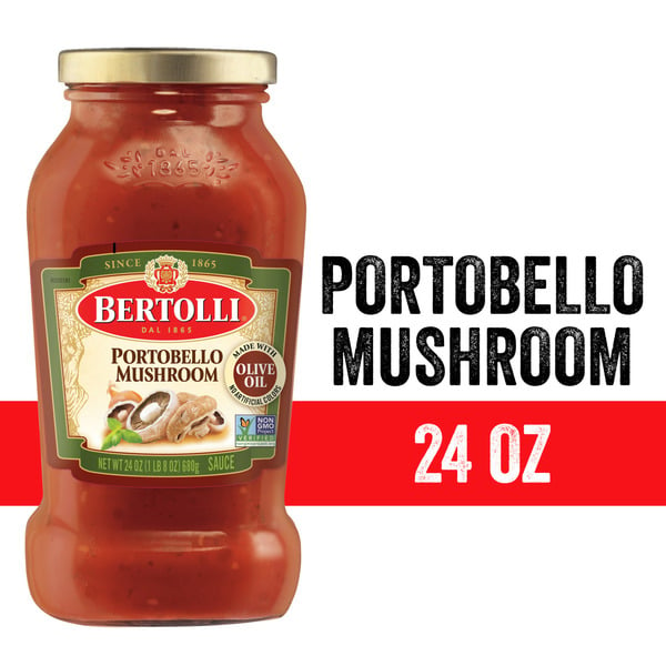 Pasta Sauce Bertolli Portobello Mushroom Sauce hero