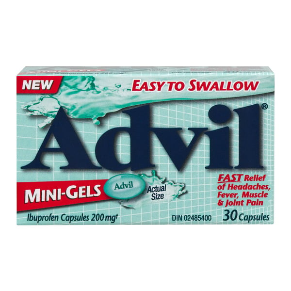 Muscles, Joints & Pain Relief Advil Ibuprofen Capsules 200 Mg Mini-Gels 30 Capsules hero