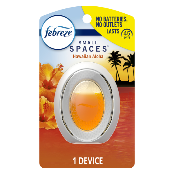 Air Fresheners & Candles Febreze Small Spaces Air Freshener Hawiian Aloha hero