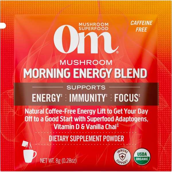 Vitamins & Supplements Om Mushroom Morning Energy Blend, Single Packet hero