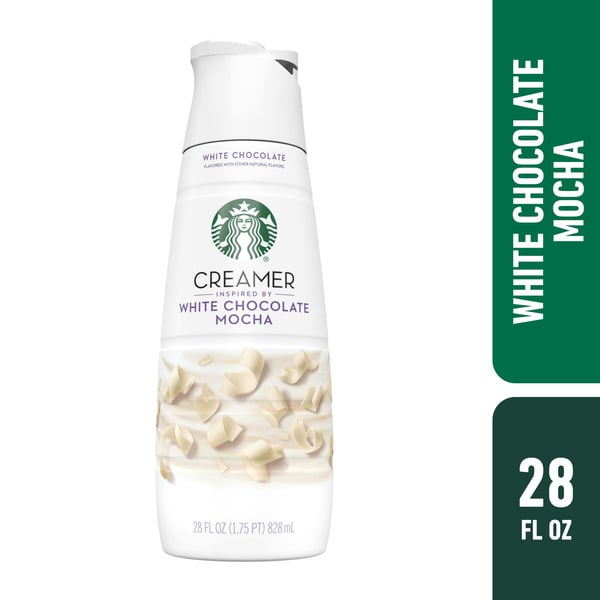 Cream Starbucks Liquid Coffee Creamer White Chocolate Creamer hero