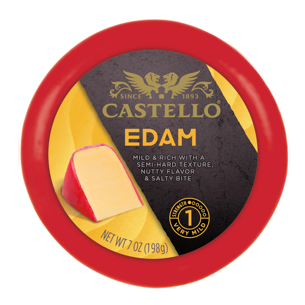 Packaged Cheese Castello Edam Round hero