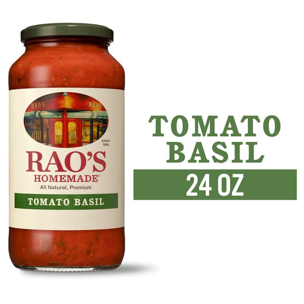 Pasta Sauce Rao's Tomato Basil Sauce hero