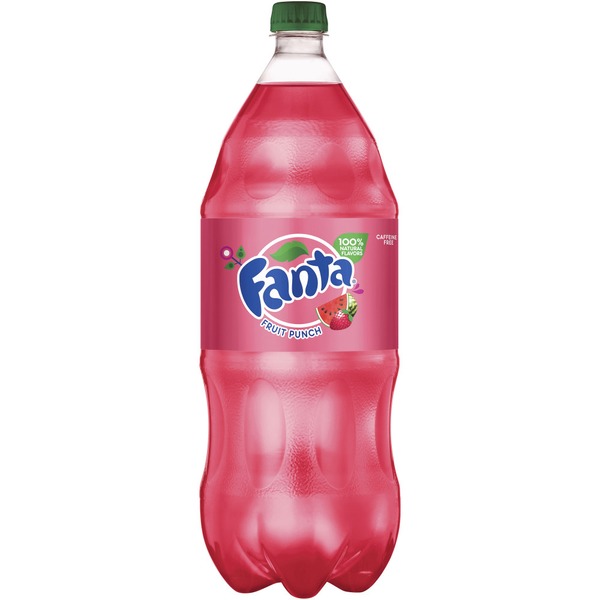 Soft Drinks Fanta Fruit Punch Fruit Flavored Soda Soft Drink hero