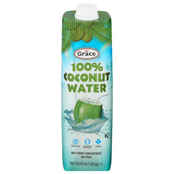 Juice & Nectars Grace 100% Coconut Water hero