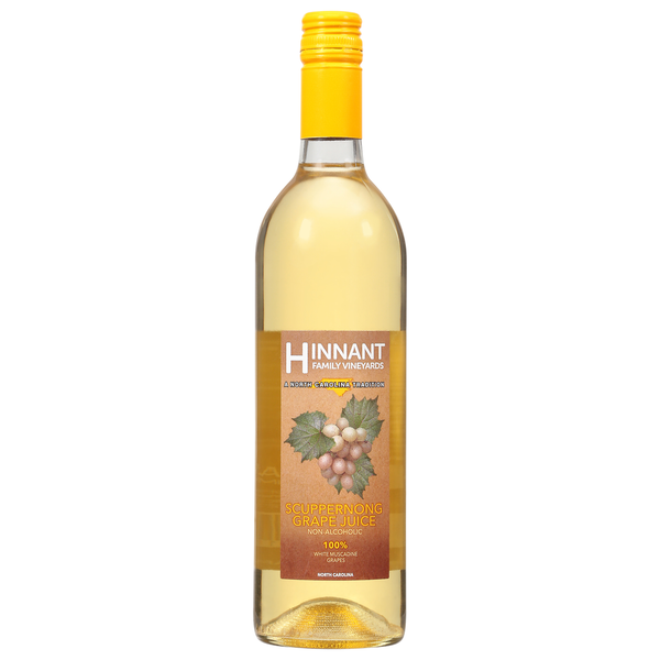 Juice & Nectars Hinnant Family Vineyards Juice, Scuppernong Grape, North Carolina, Non-Alcoholic hero