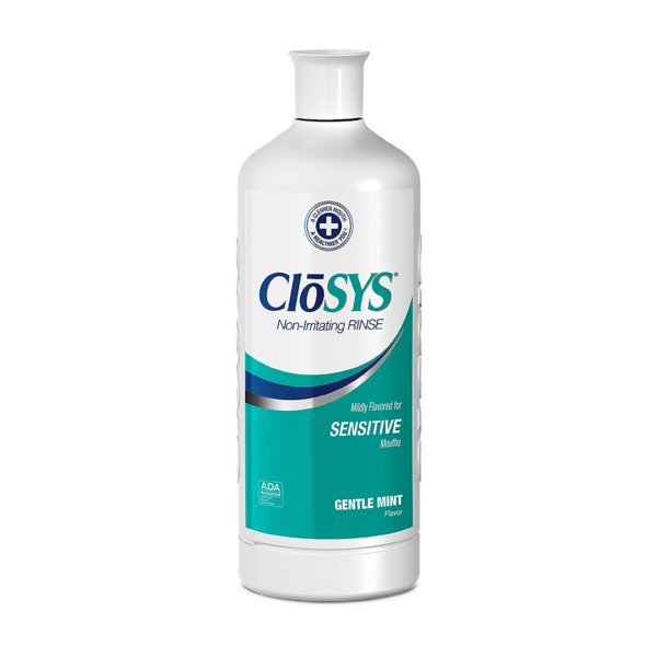 Oral Hygiene CloSYS Mouthwash, Gentle Mint, Sensitive, Non-Irritating hero