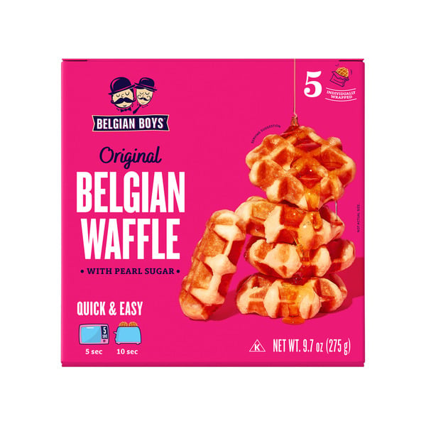 Frozen Breakfast Belgian Boys Original Belgian Waffle hero