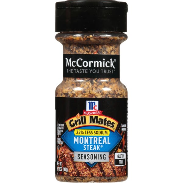 Spices & Seasonings McCormick® 25% Less Sodium Montreal Steak Seasoning hero