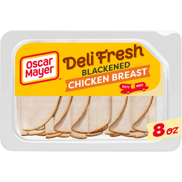 Lunch Meat Oscar Mayer Blackened Chicken Breast Sliced Deli Sandwich Lunch Meat hero