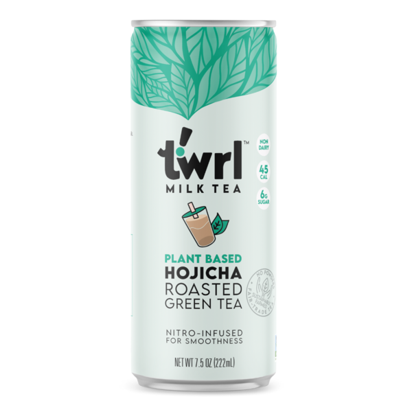 Tea Twrl Milk Tea Hojicha, Roasted Green Milk Tea hero