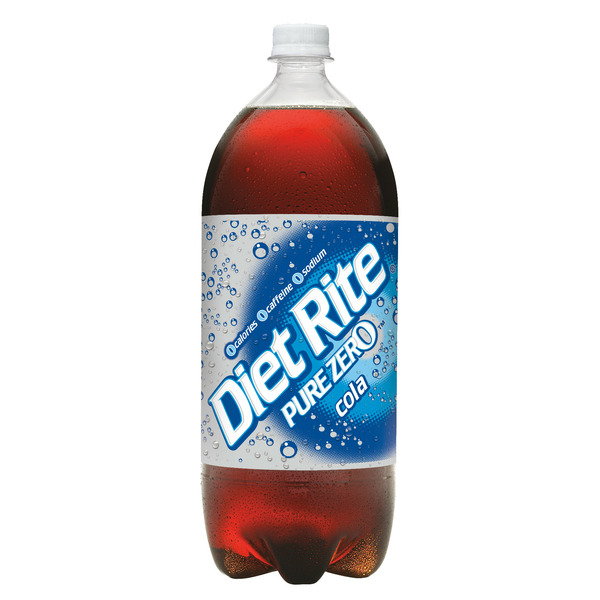 Soft Drinks Diet Rite Pure Zero Cola hero