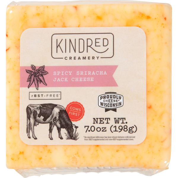 Specialty Cheeses Kindred Creamery Cheese, Spicy Sriracha Jack hero