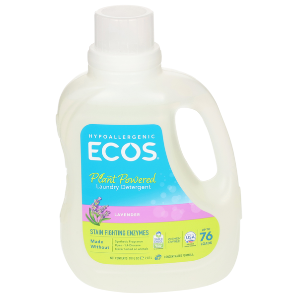 Laundry Ecos Laundry Detergent, Plant Powered, Lavender hero