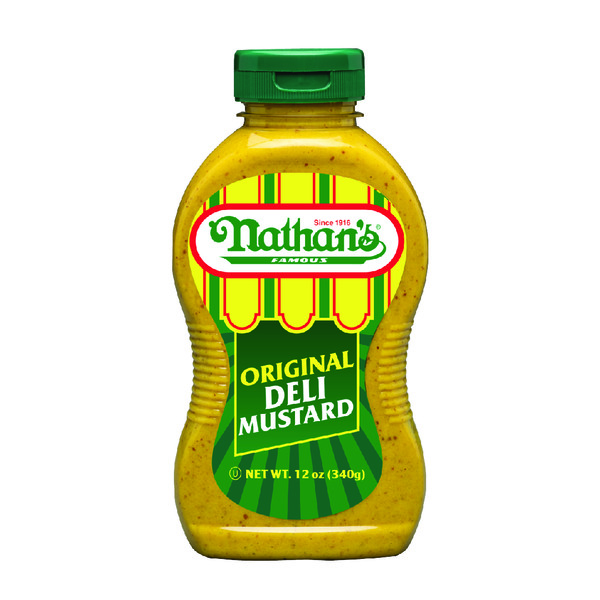 Condiments Nathan’s Famous Deli Style Mustard hero